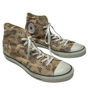 CONVERSE All Stars High Tops Safari Camo Print Men’s Size 12